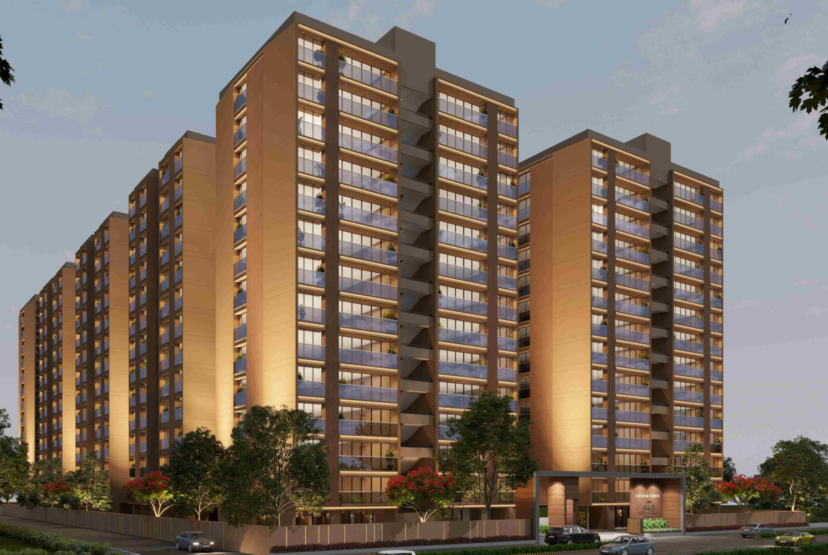 Freedom Tower premium flats Surat