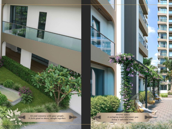 Rajhans Zorista Vesu Surat luxury apartment project exterior