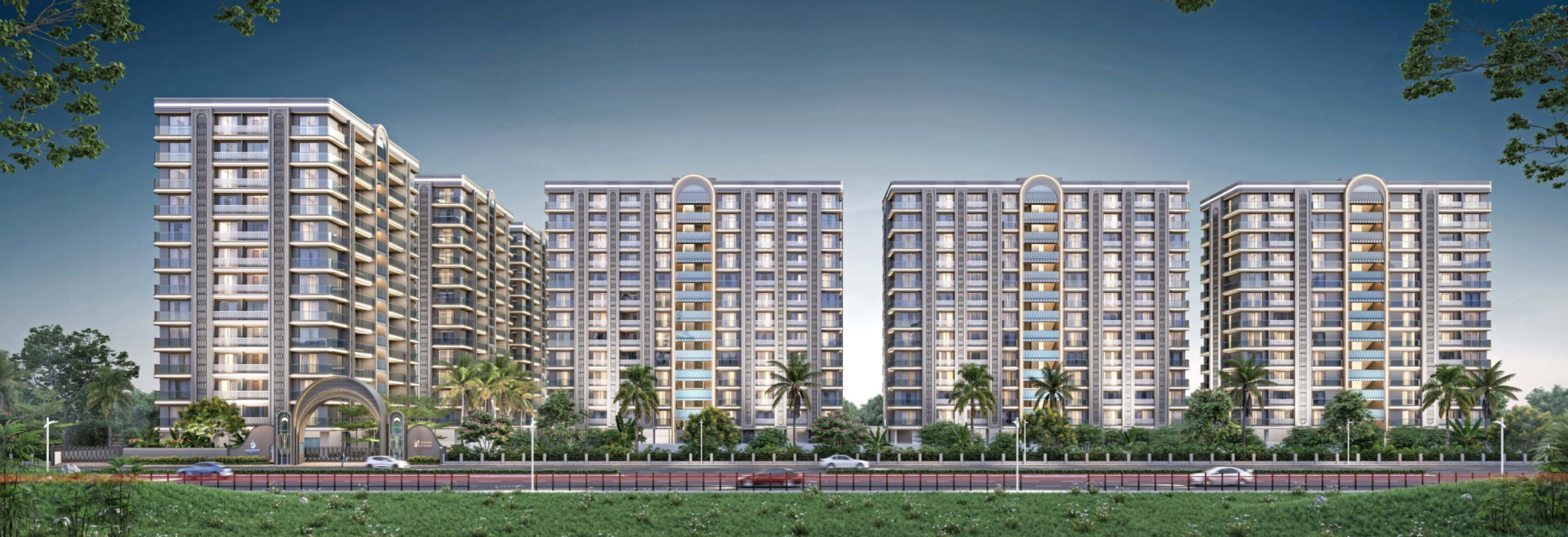 Rajhans Kronis Vesu Surat Luxury Apartments