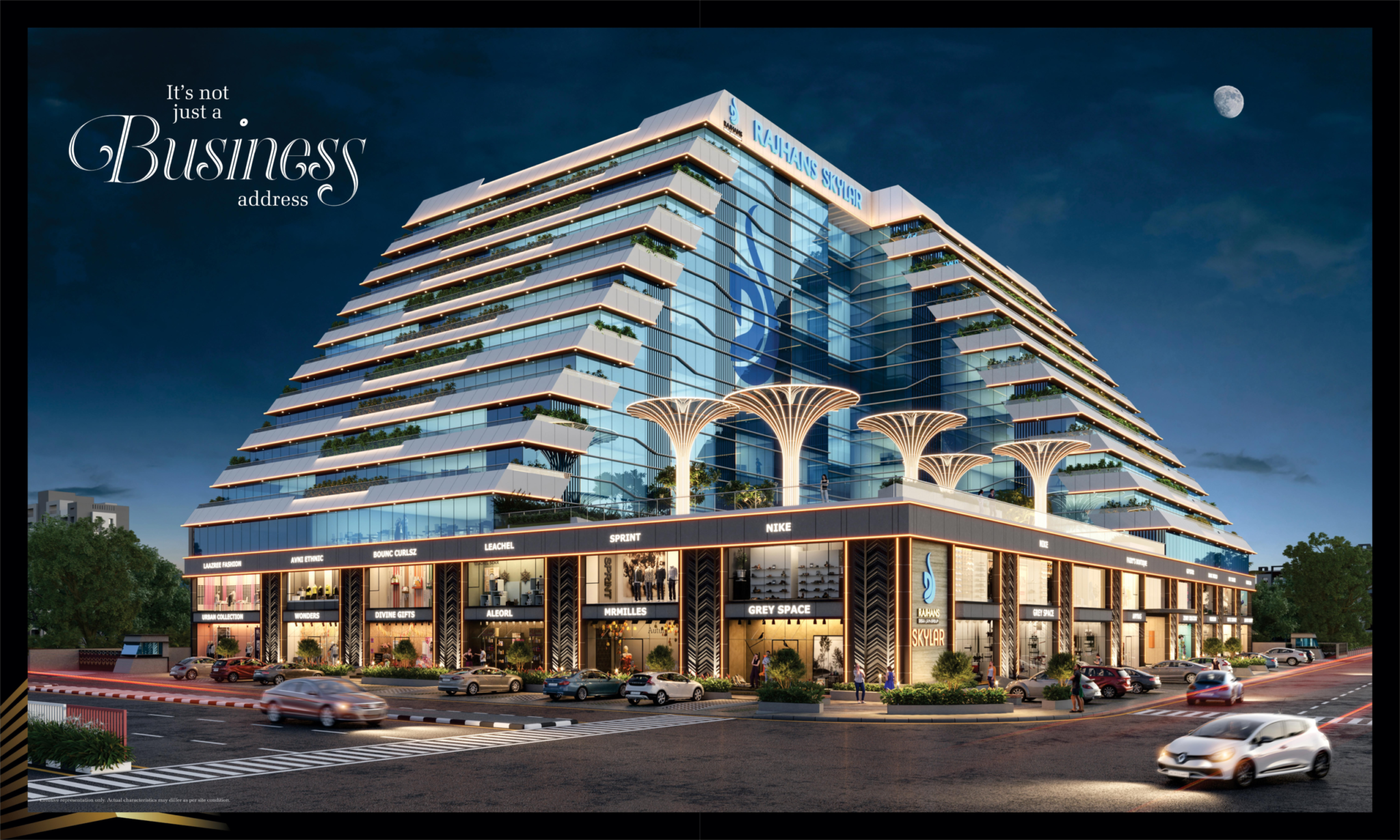 Rajhans Skylar Commercial Project Surat