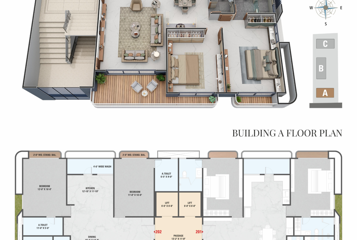 DMD Signus Surat modern residential project map