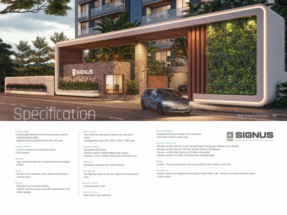 DMD Signus Surat modern residential surat