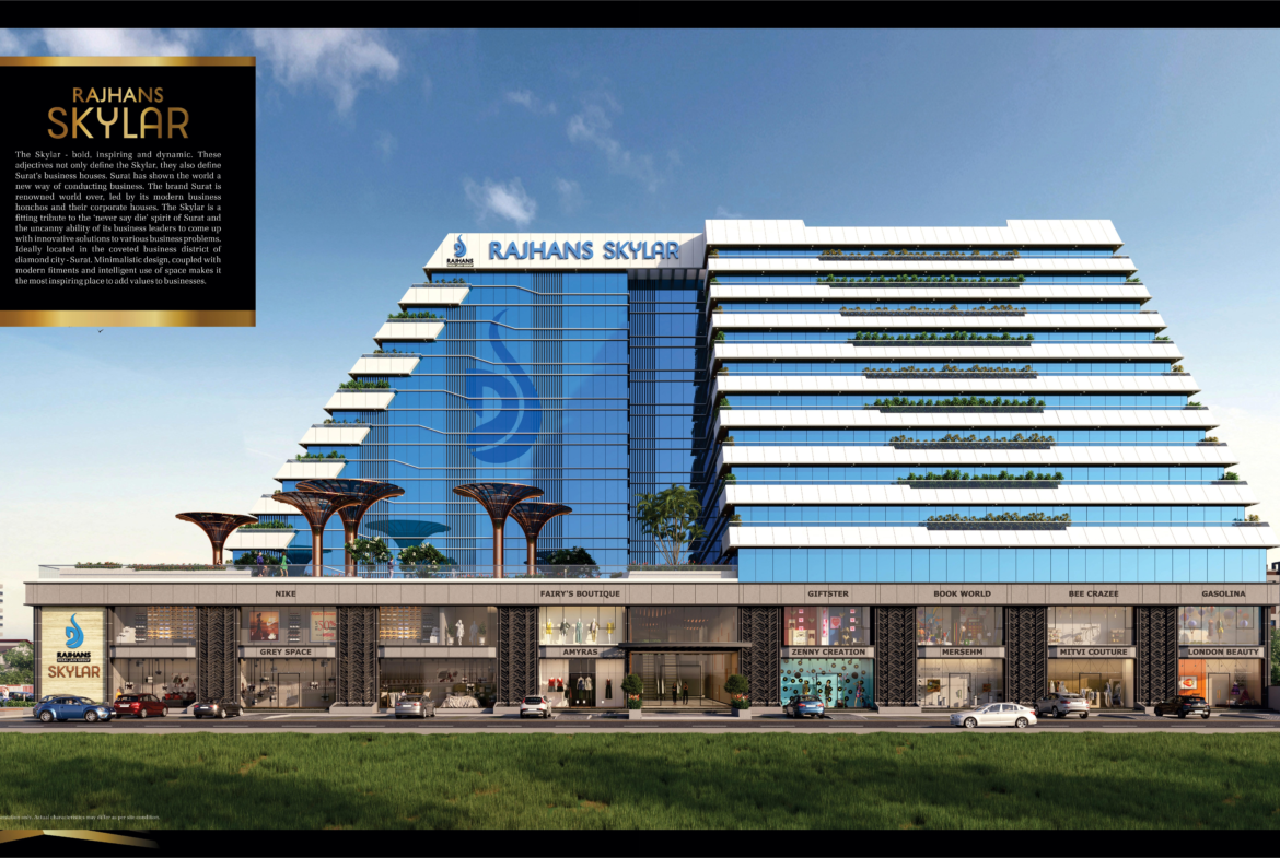 Rajhans Skylar Commercial Property Surat