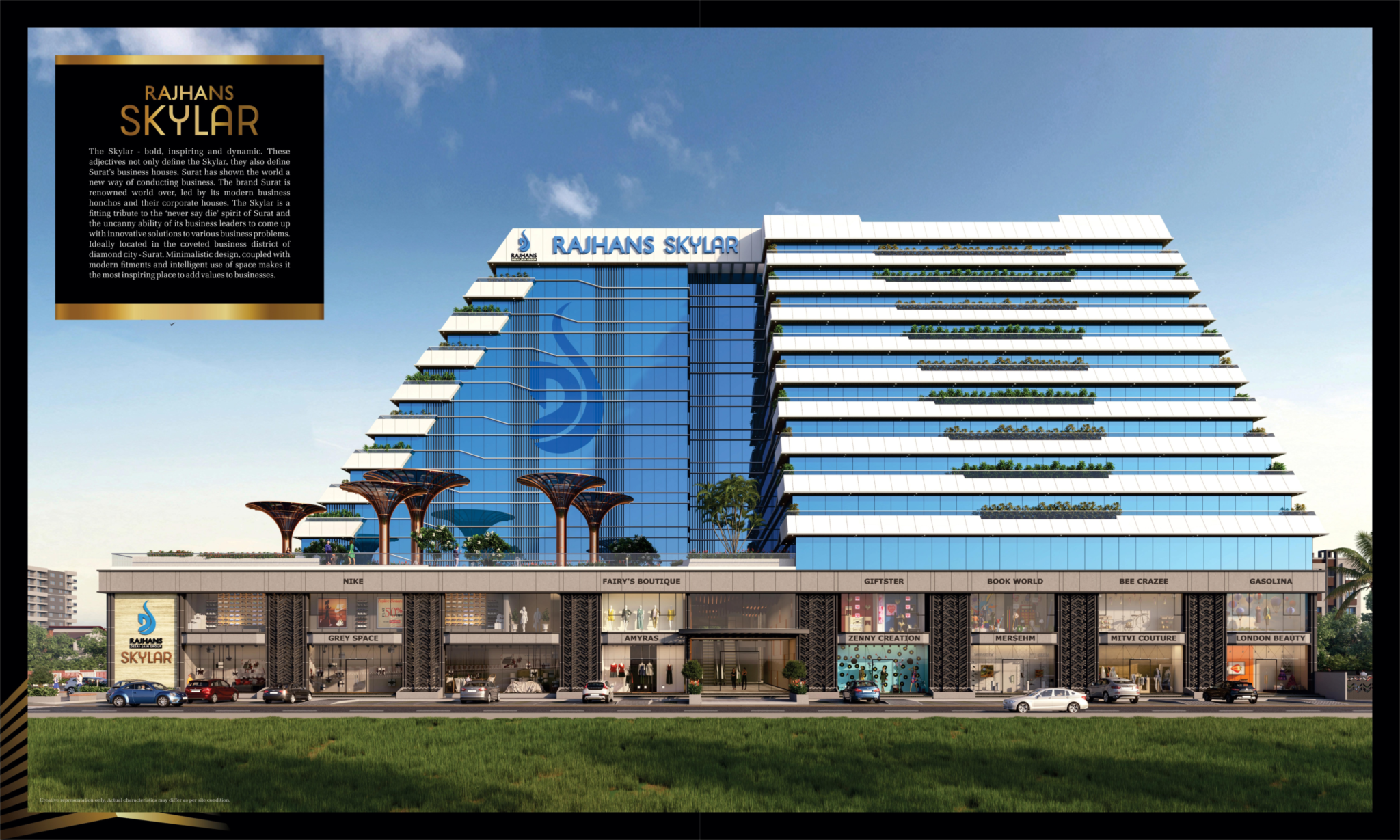 Rajhans Skylar Commercial Property Surat