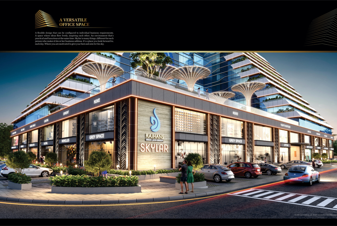 Rajhans Skylar Office Spaces Surat