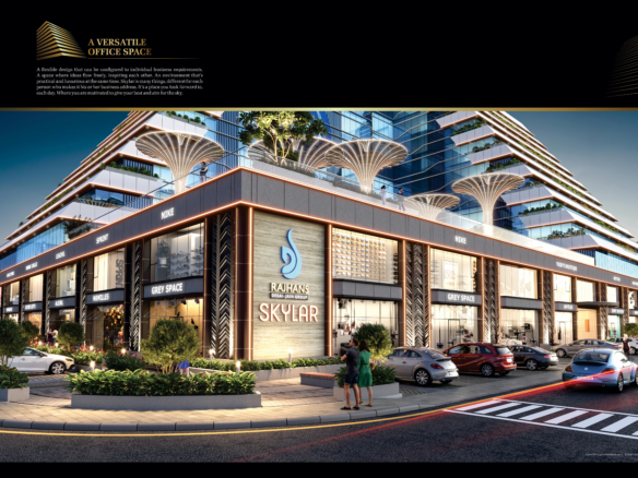 Rajhans Skylar Office Spaces Surat