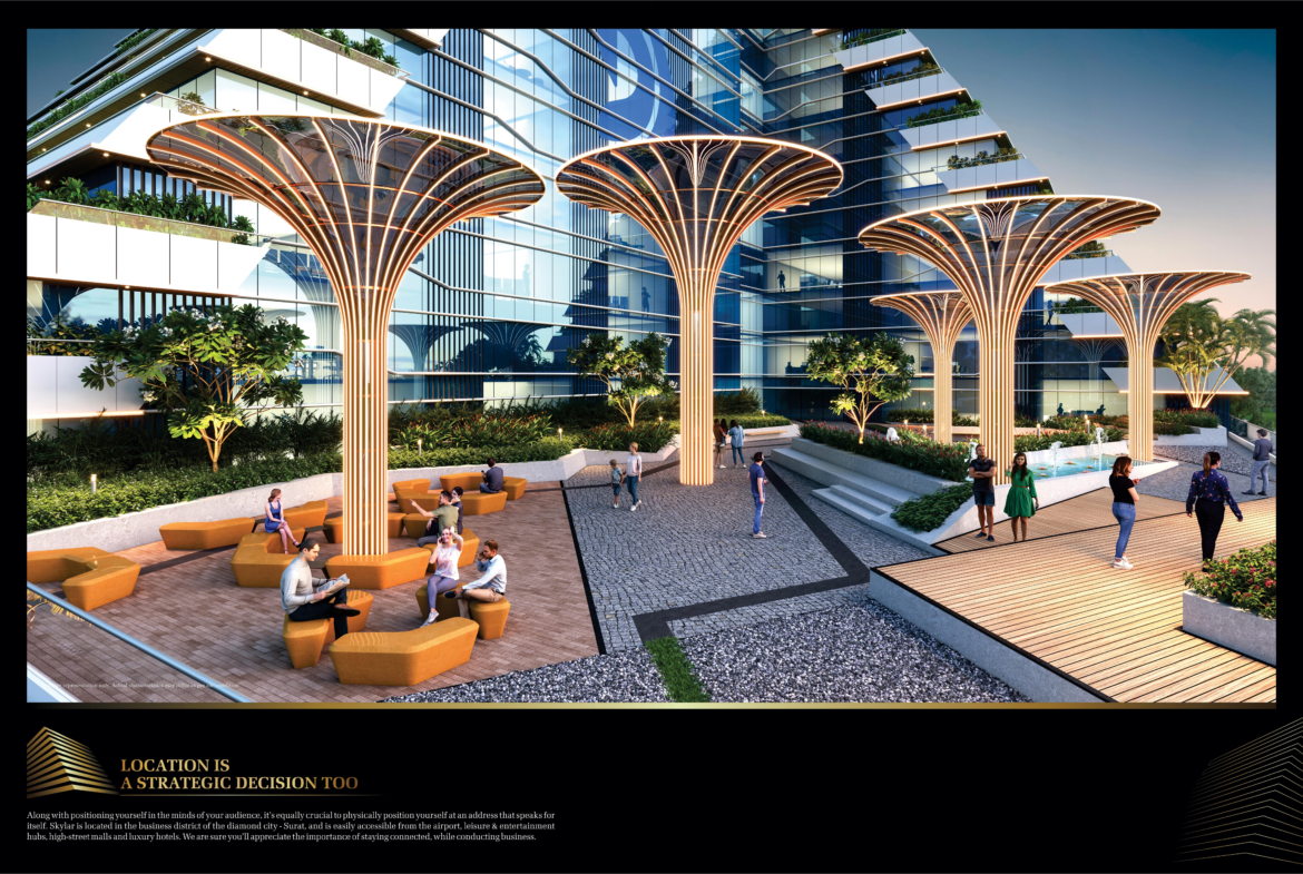 Rajhans Skylar Showrooms Surat