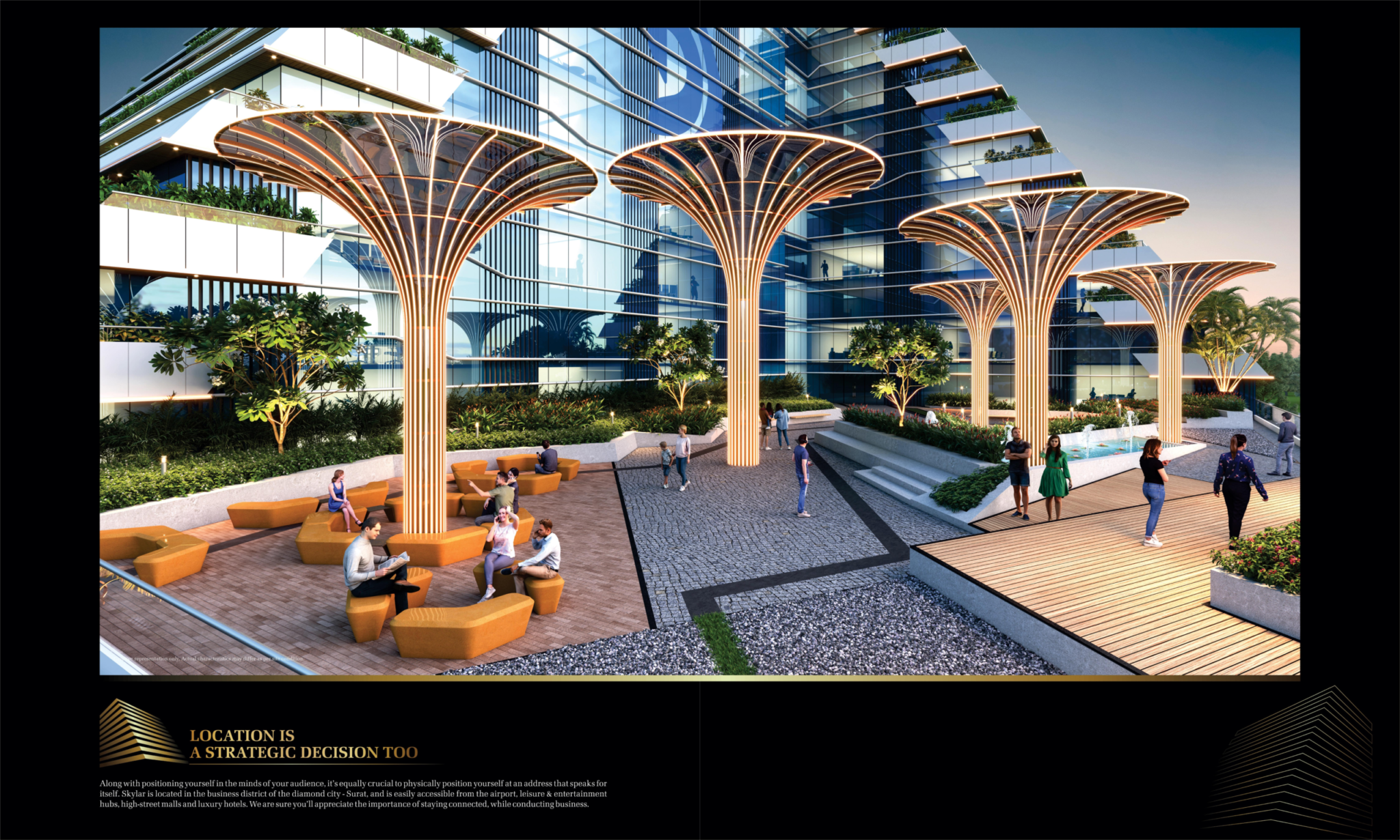 Rajhans Skylar Showrooms Surat