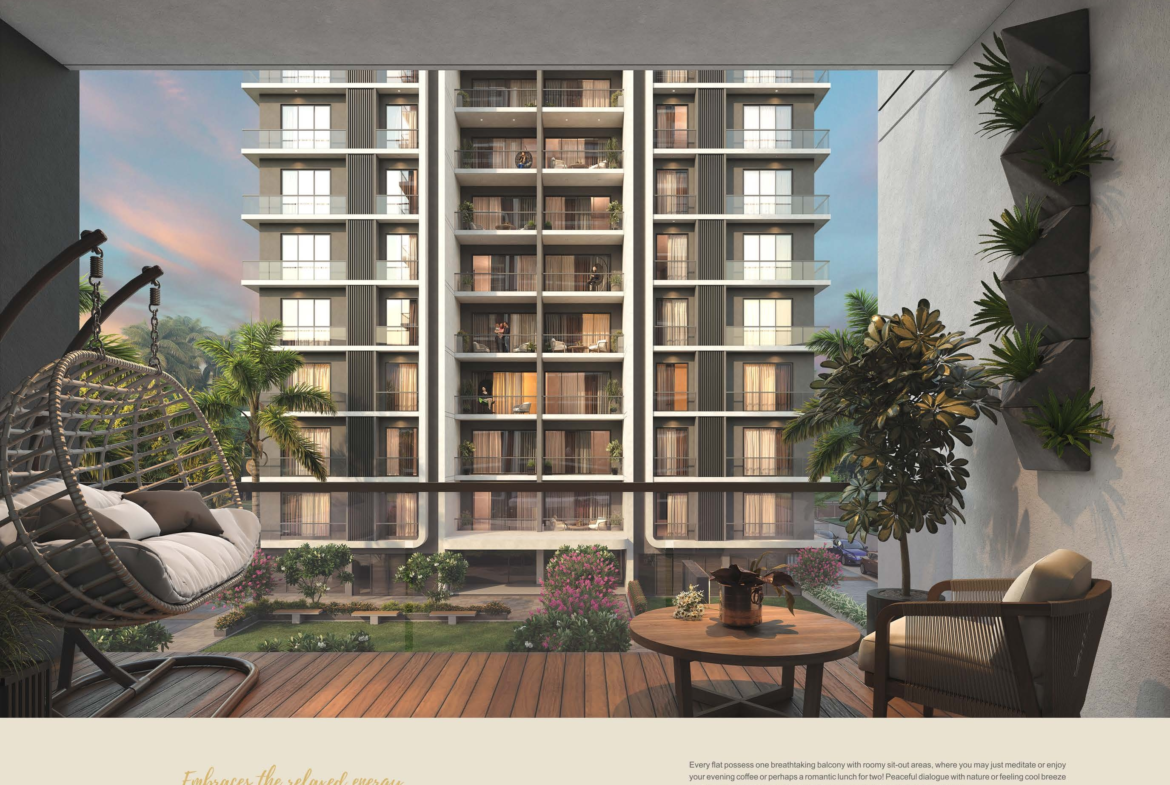 Coral Aroma Vesu Surat modern apartments