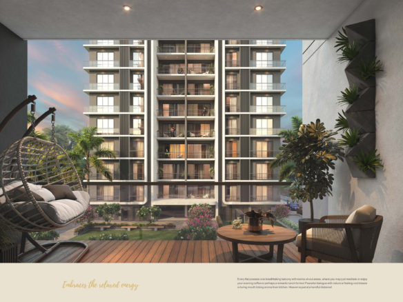 Coral Aroma Vesu Surat modern apartments