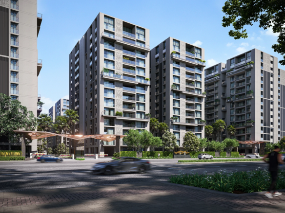 Avadh Selenic Vesu Surat luxury flats elevation