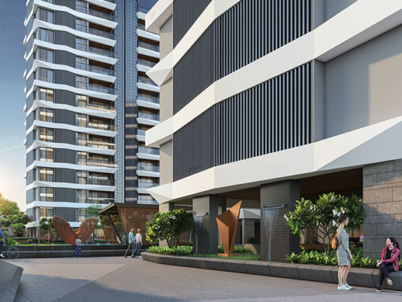 Rajhans Corazo Vesu Surat premium residential tower view