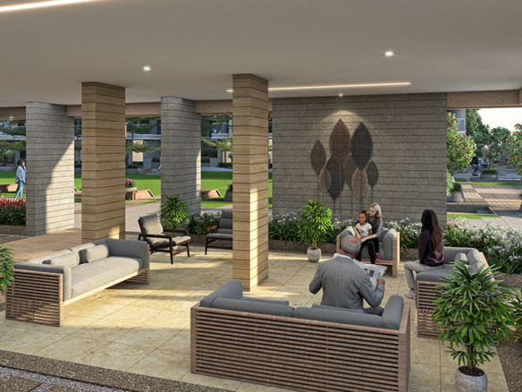 Rajhans Maxton Vesu Surat 3 BHK luxury flats building elevation