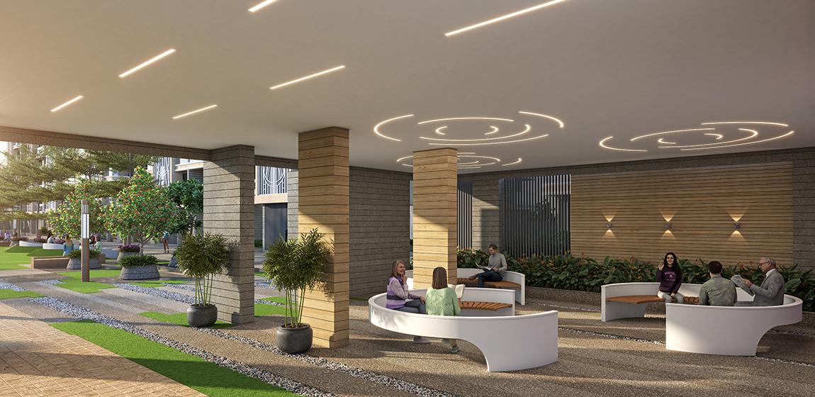 Rajhans Maxton Vesu Surat modern apartment interior design