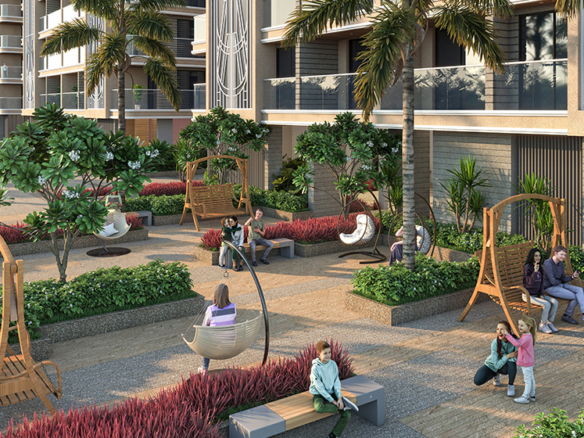 Rajhans Maxton Vesu Surat premium residential tower view