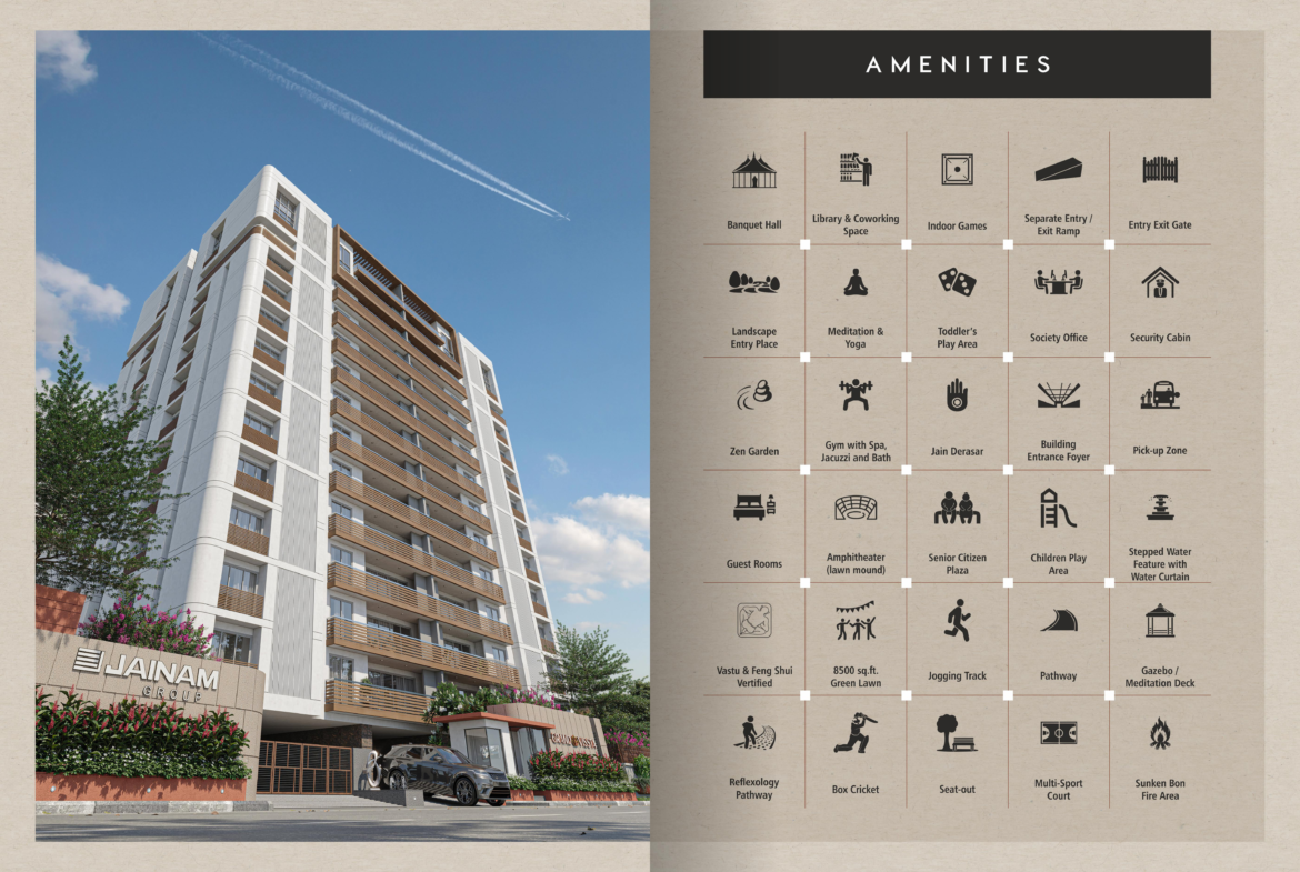 Grand Vissta Vesu Surat 3 4 5 BHK luxury flats