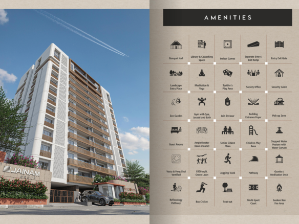 Grand Vissta Vesu Surat 3 4 5 BHK luxury flats