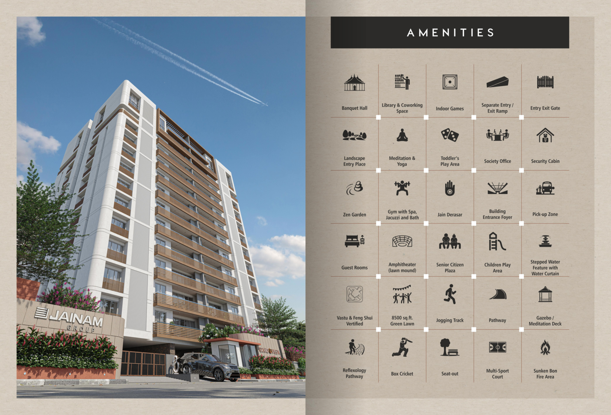 Grand Vissta Vesu Surat 3 4 5 BHK luxury flats