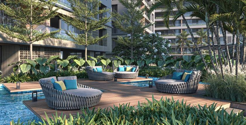 Grand Calistaa Vesu Surat luxury apartment project exterior