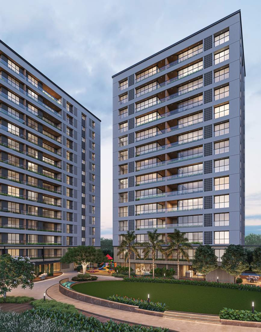 Grand Calistaa Vesu Surat luxury apartments