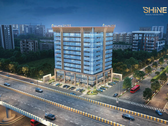 Solaris Shine Althan Surat commercial project