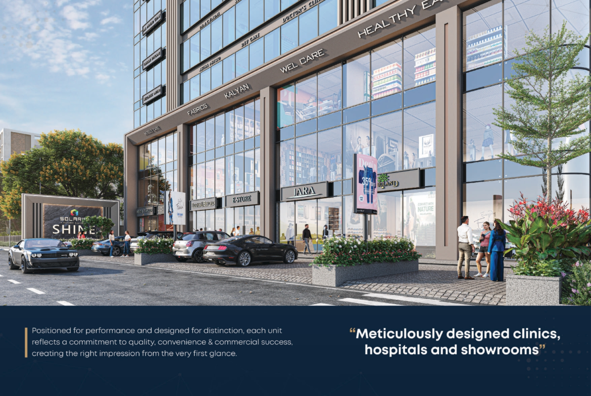 Solaris Shine Althan Surat commercial tower