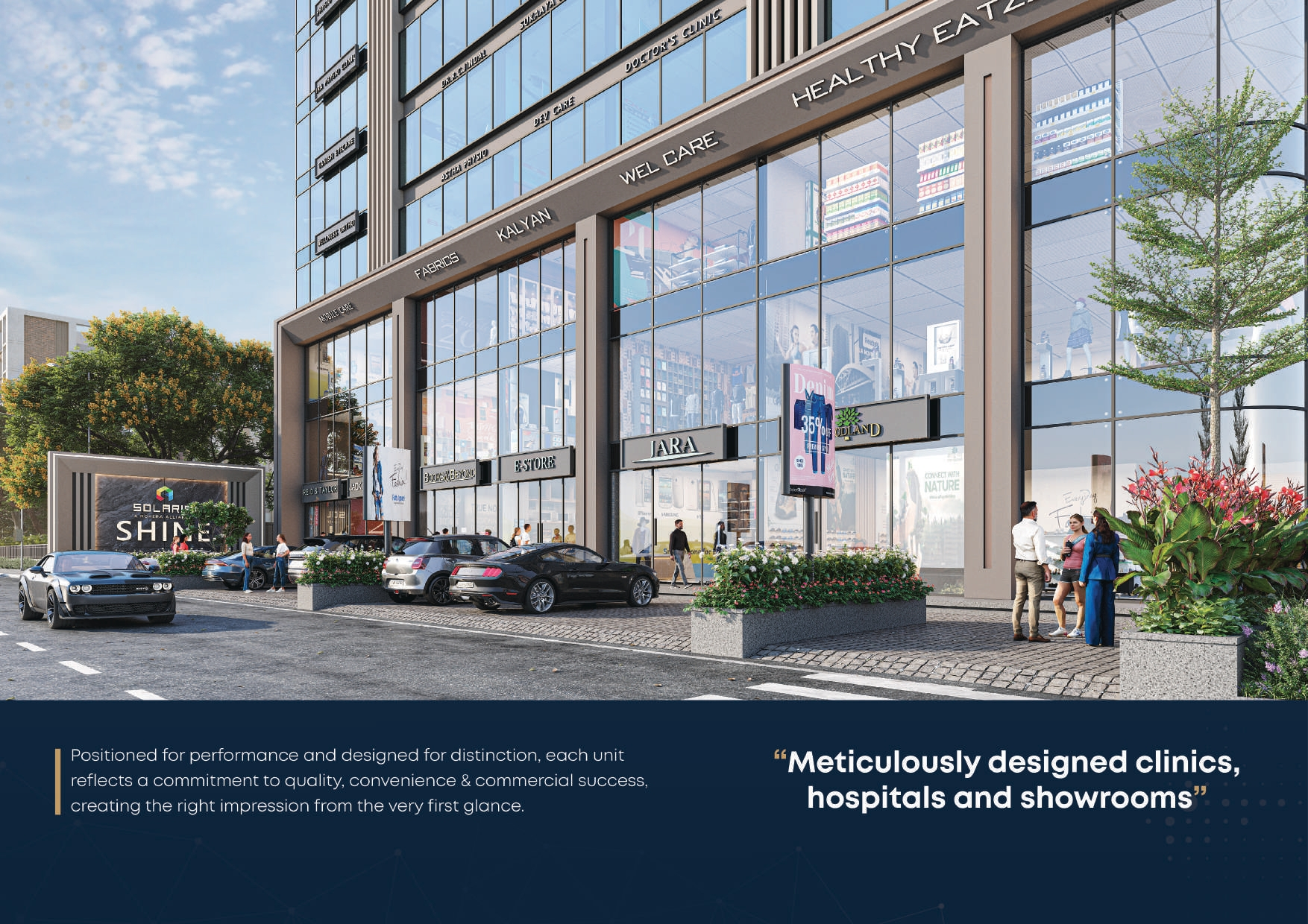 Solaris Shine Althan Surat commercial tower