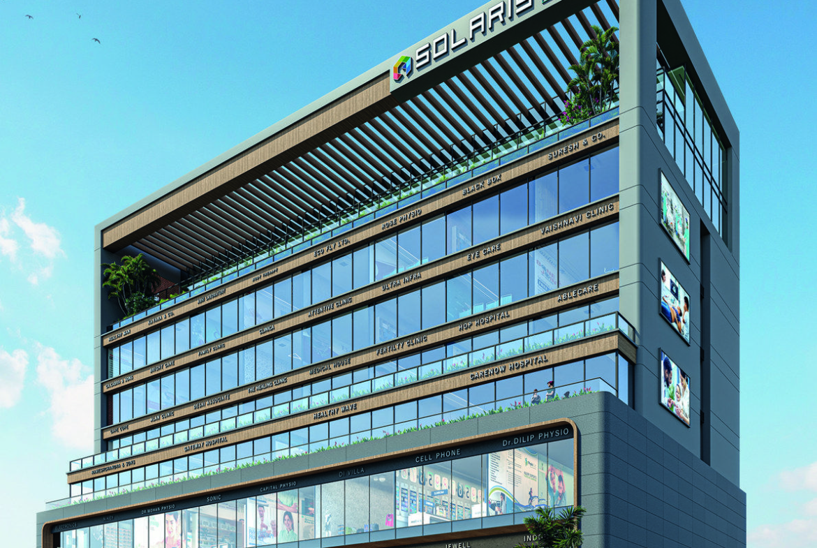 Solaris Pulse Vesu Surat medical commercial project