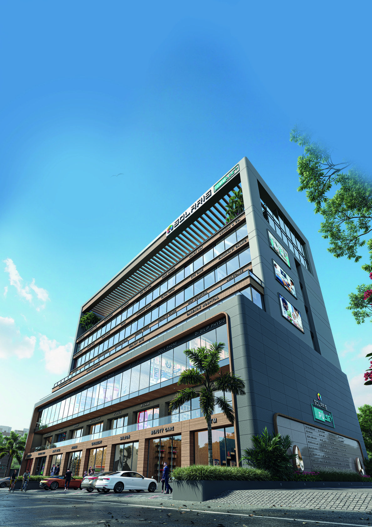 Solaris Pulse Vesu Surat doctors clinic spaces