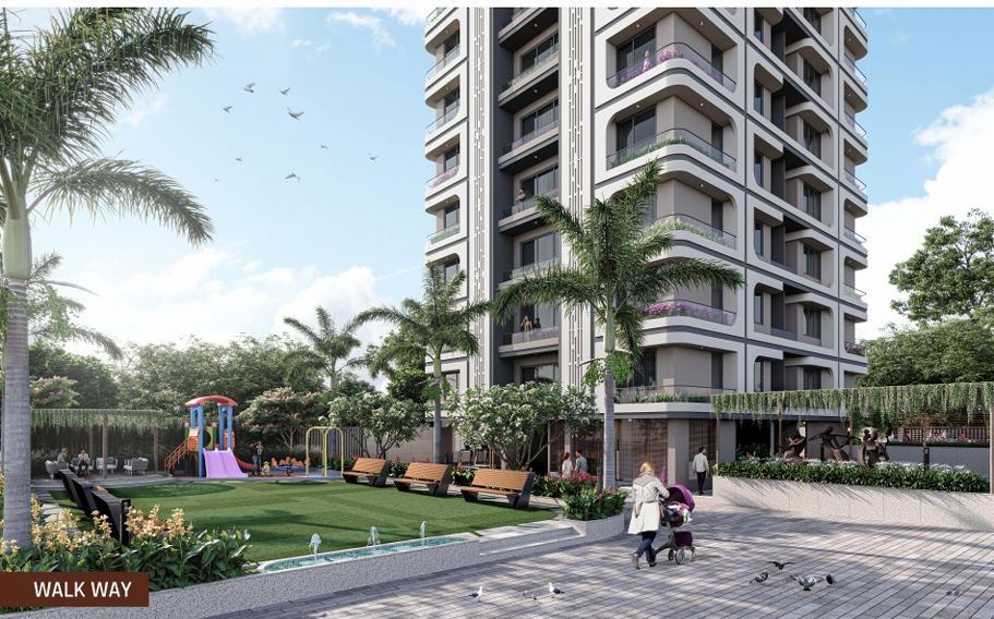 The Legacy residential project Vesu