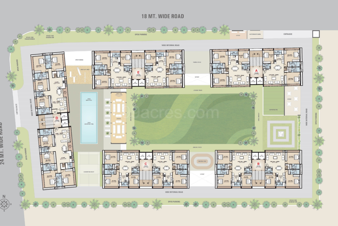 Atmosphere Green Vesu Surat residential project