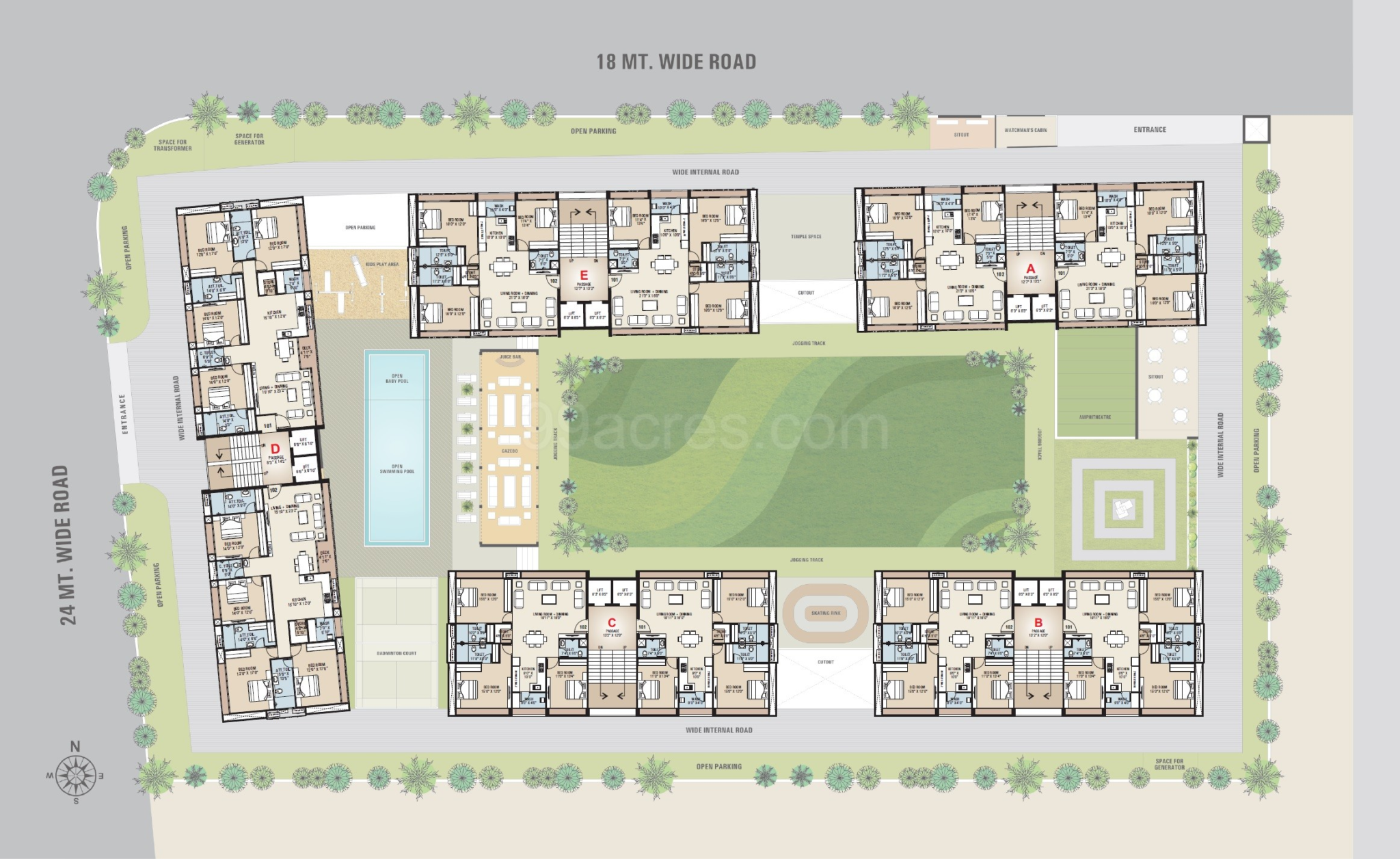 Atmosphere Green Vesu Surat residential project