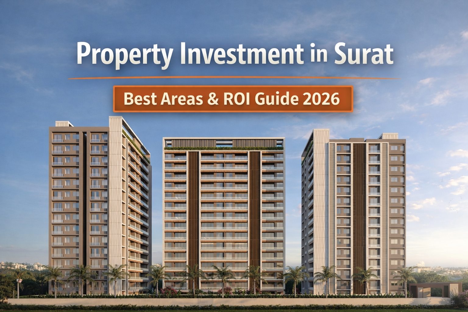 Modern apartments in Surat for investment