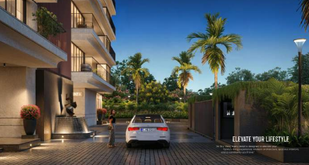 Milestone Sky View 5 BHK luxury apartments Vesu Surat