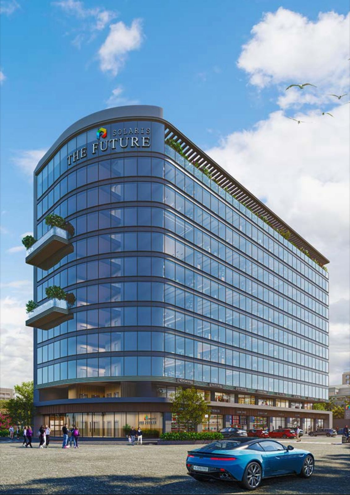 Solaris The Future Vesu Surat commercial offices and showrooms