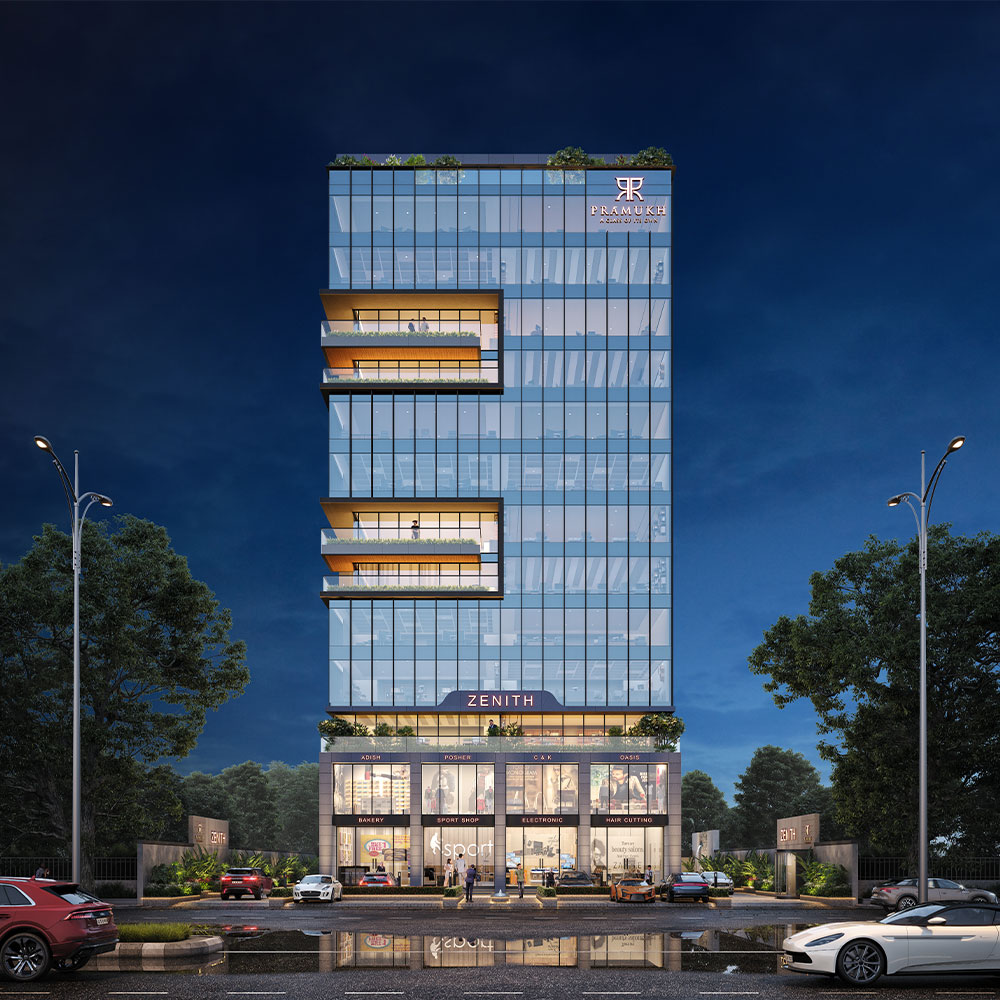 Pramukh Zenith Commercial Project