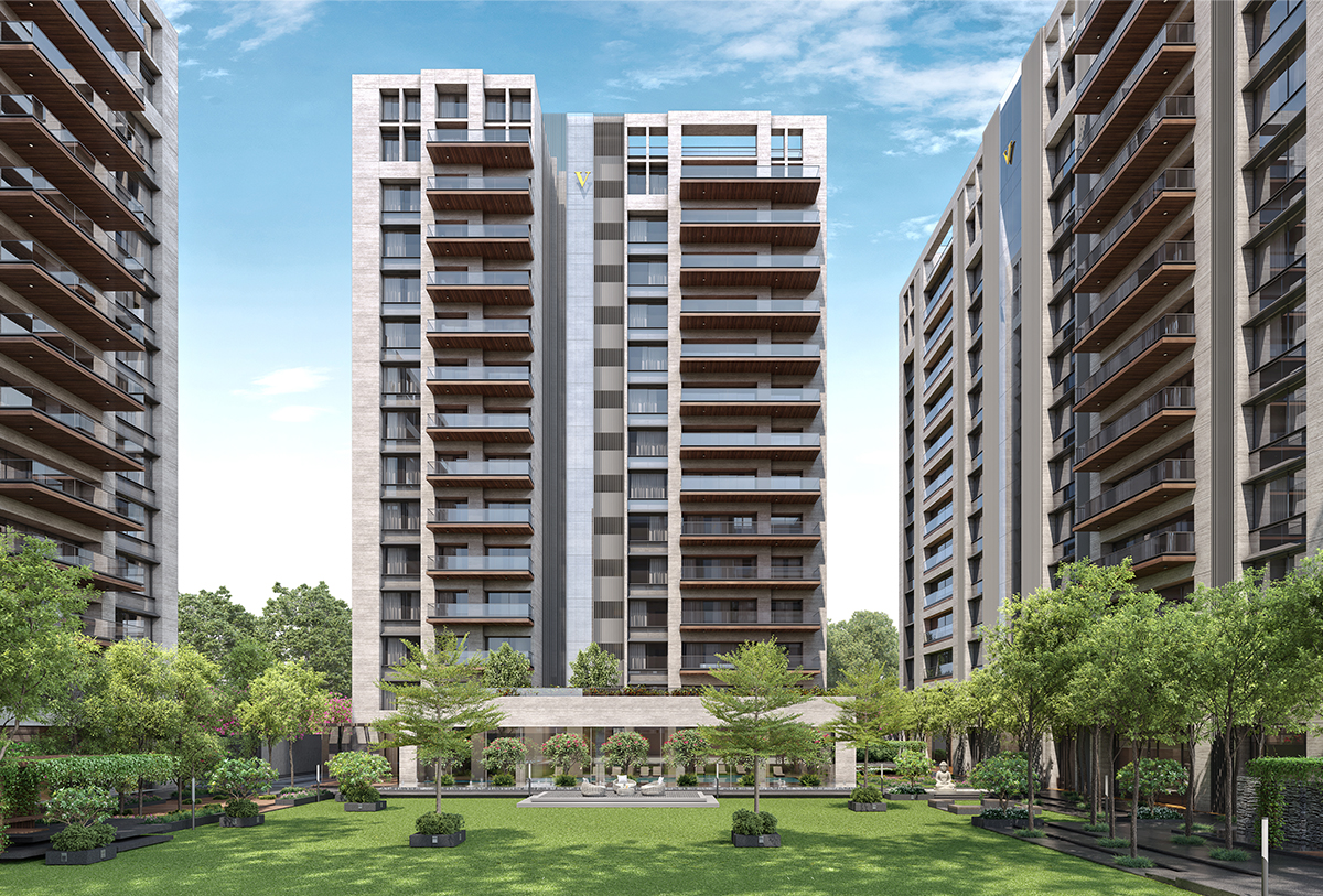 Vanilla Sky Vesu Surat 4 and 5 BHK luxury apartments