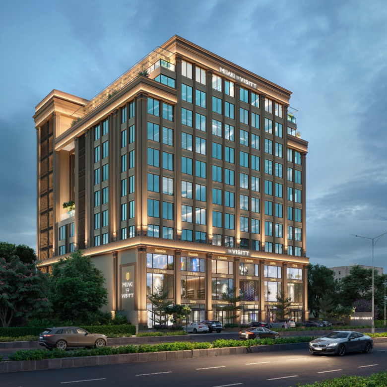 Missaki Soraa Vesu Surat commercial offices and showrooms