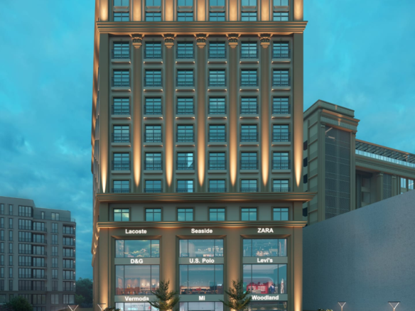 Missaki Soraa Canal Road premium commercial project Surat