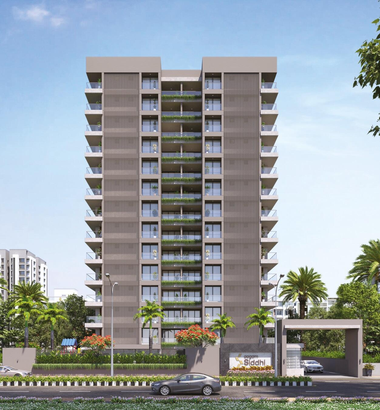 Aagam Siddhi 3 BHK flats Surat