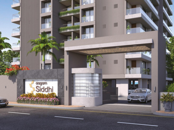 Aagam Siddhi 3 BHK flats Surat