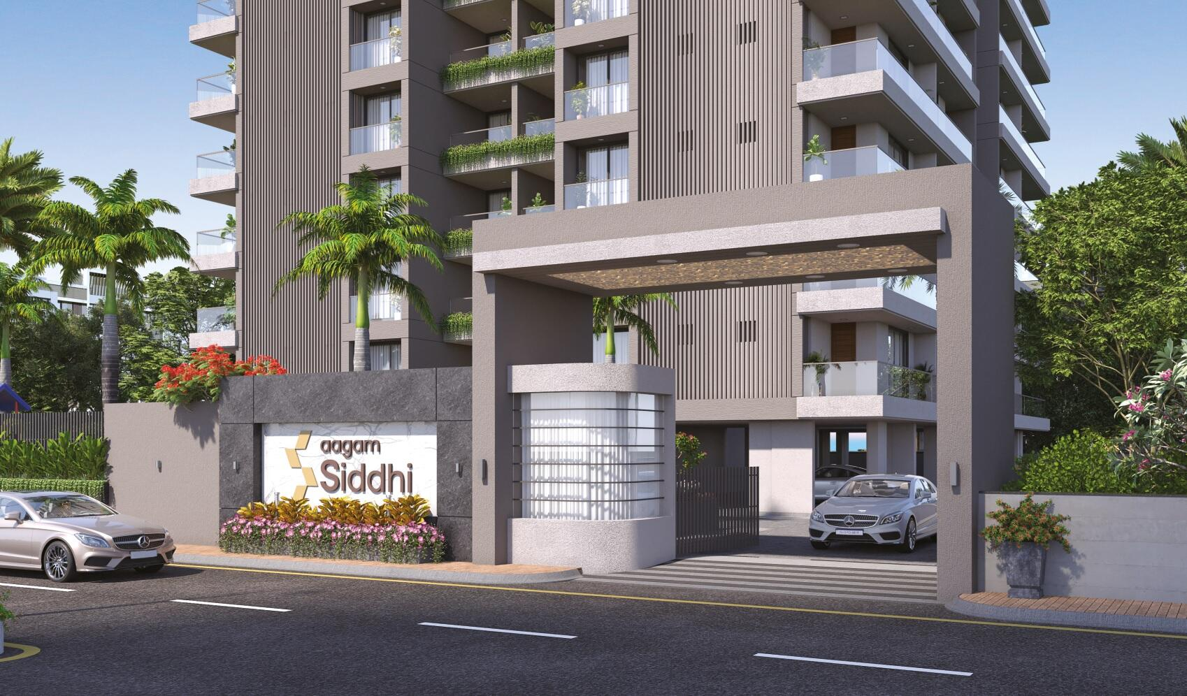 Aagam Siddhi 3 BHK flats Surat