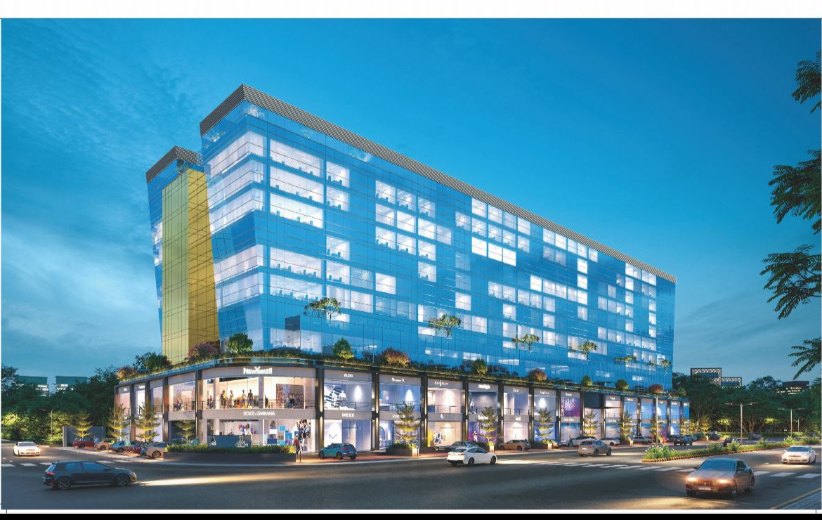 Avadh Kontina Surat commercial building exterior view