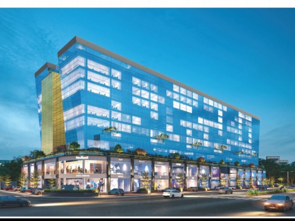 Avadh Kontina Surat commercial building exterior view