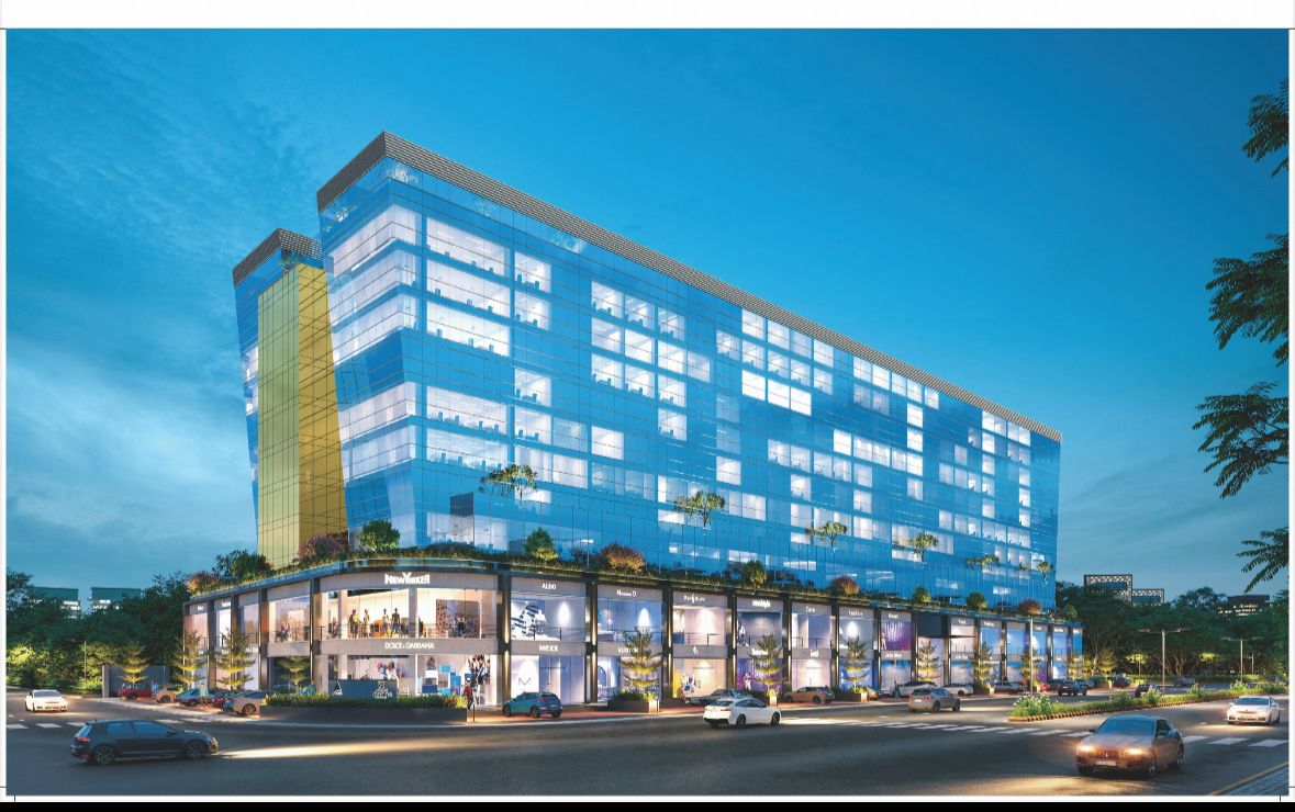 Avadh Kontina Surat commercial building exterior view