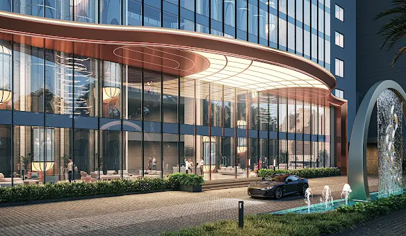 Avadh Prestina showroom space Surat retail frontage