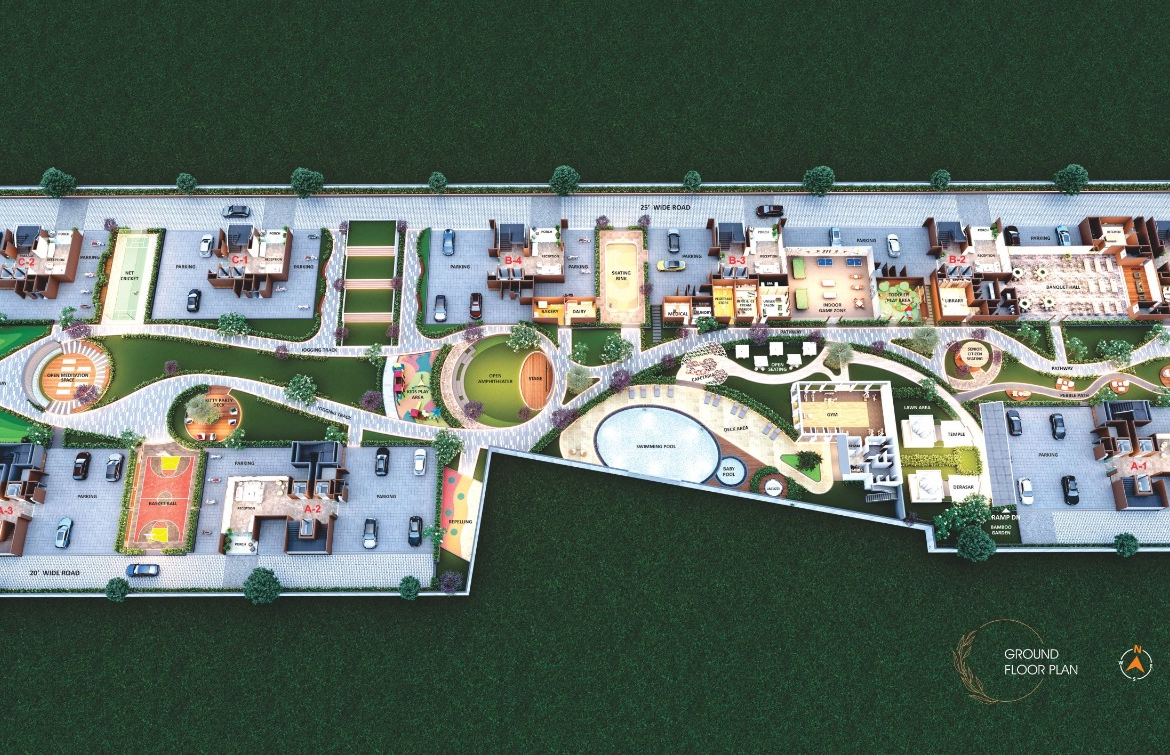 Avadh Bertina 5 BHK apartments Surat