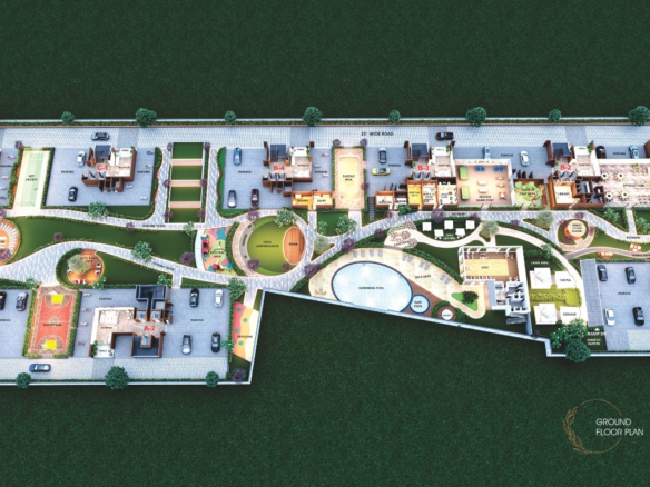 Avadh Bertina 5 BHK apartments Surat