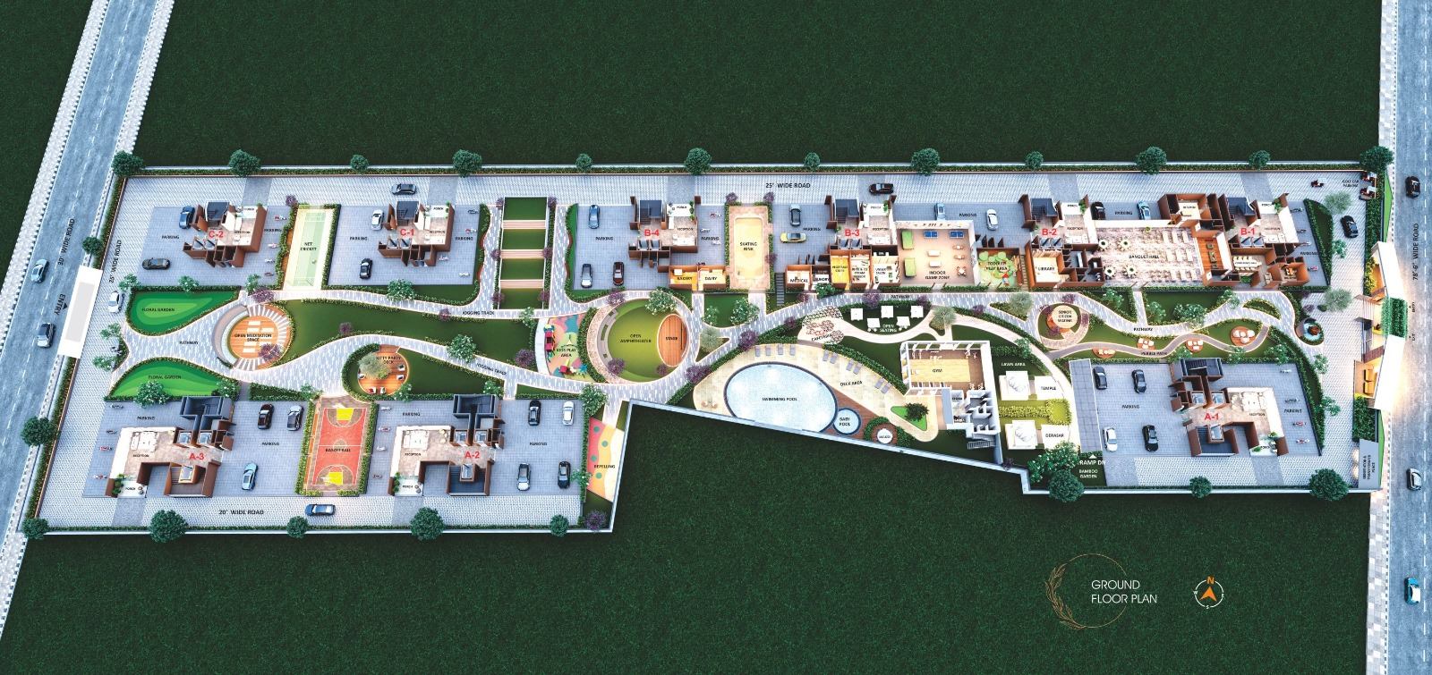 Avadh Bertina 5 BHK apartments Surat