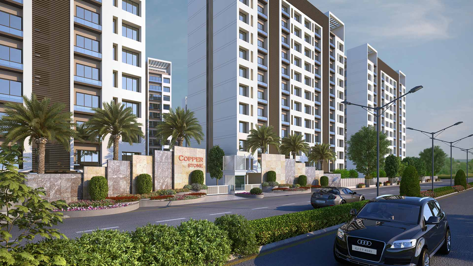 Avadh Copper Stone 3 BHK flats Surat